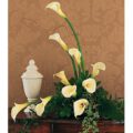 cremation urn flowers