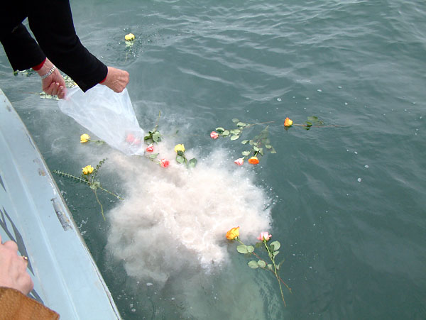 Methods of Scattering Cremated Ashes in the Sea in Toronto
