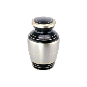 Pewter Black Keepsake Urn