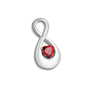 Jewelled Infinity Pendant